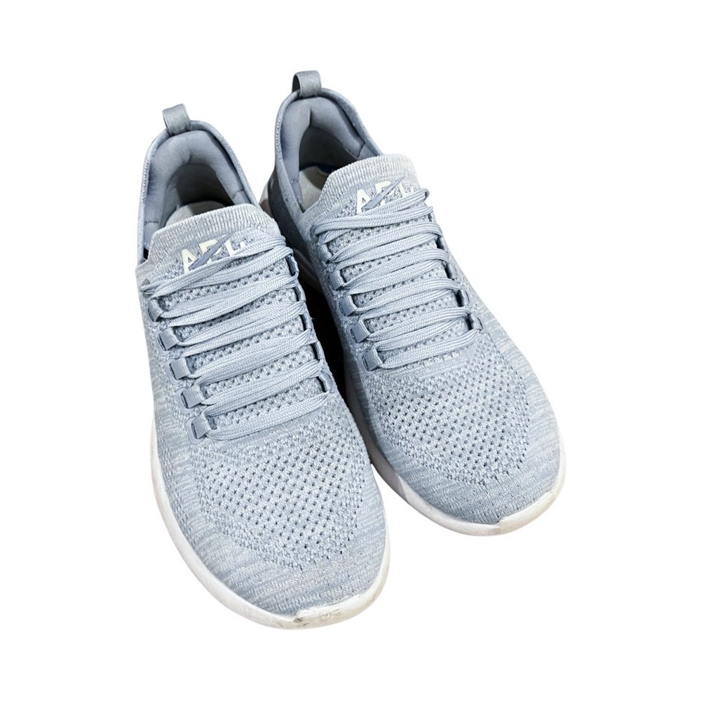 APL Techloom Breeze Knit Running Shoes Light Blue Sz 8.5